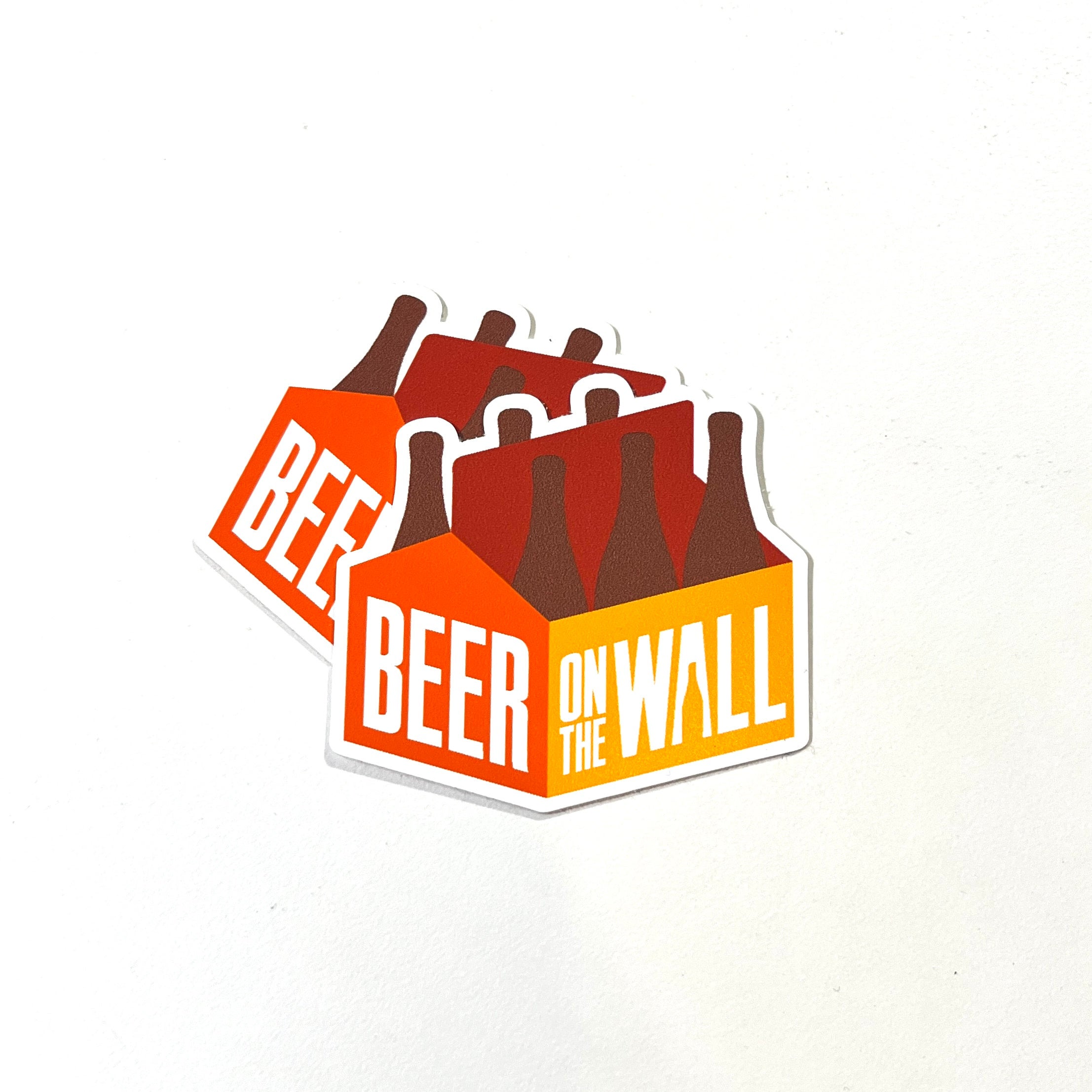 Mini Logo Sticker (2 for 1) Beer on the Wall